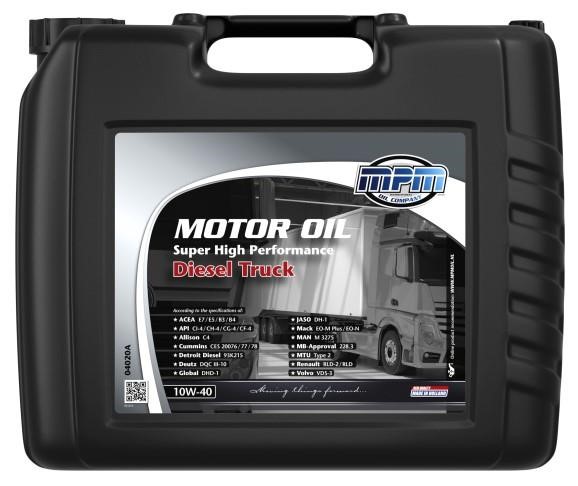 MPM 10W-40 Super HP Diesel Truck 20л